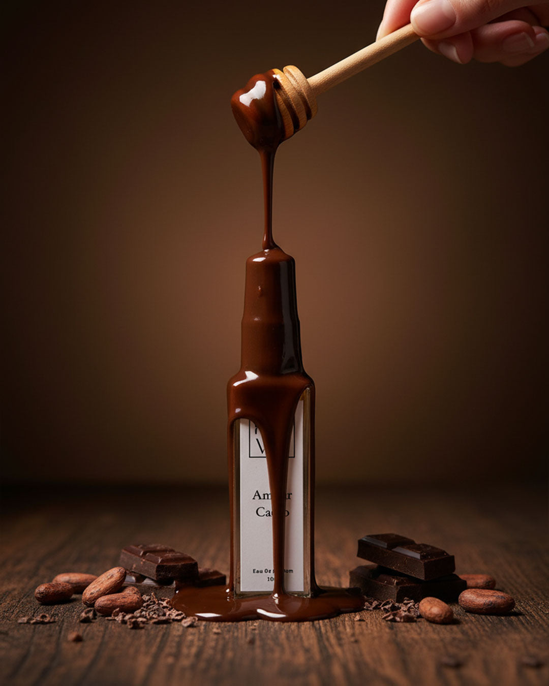 Purvae Amour Cacao | Eau de Parfum Spray (10 ml, Unisex, 8+ hrs Long-Lasting)