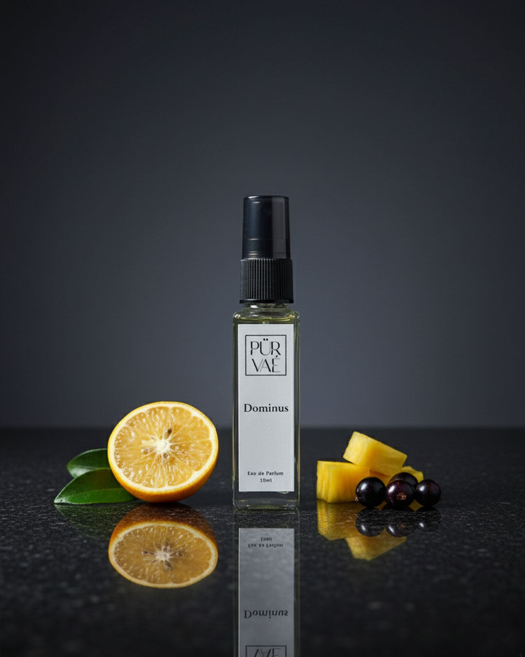 Purvae Dominus | Eau de Parfum Spray (10 ml, Unisex, 8+ hrs Long-Lasting)