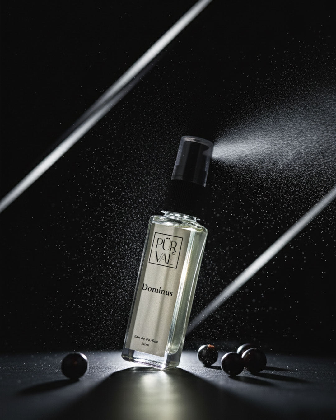 Purvae Dominus | Eau de Parfum Spray (10 ml, Unisex, 8+ hrs Long-Lasting)