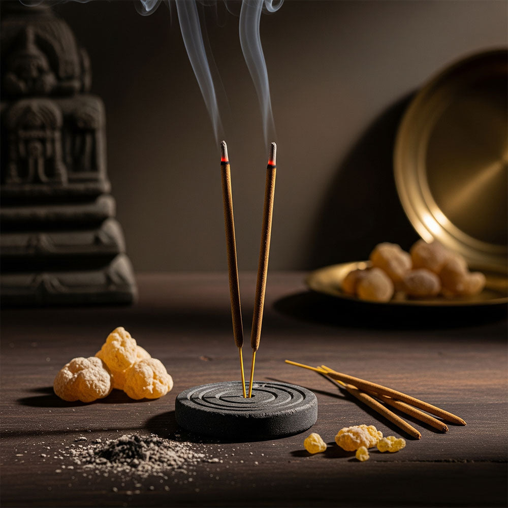 Purvae Gugal Dhaara | Heritage Incense Sticks (Earthy Resin, Long-Lasting)