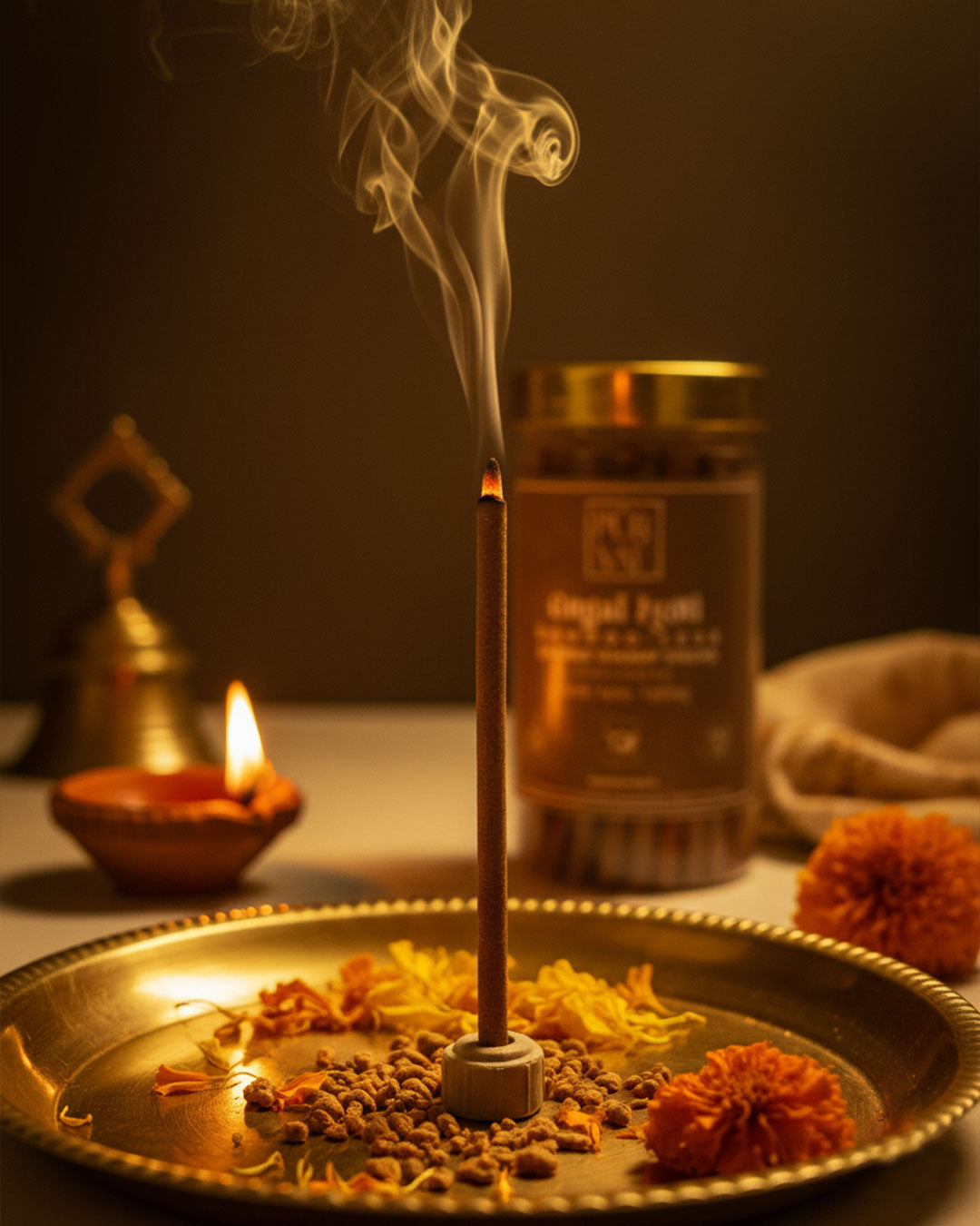 Purvae Gugal Jyoti Bambooless Dhoop Sticks | Incense Sticks (150 g)