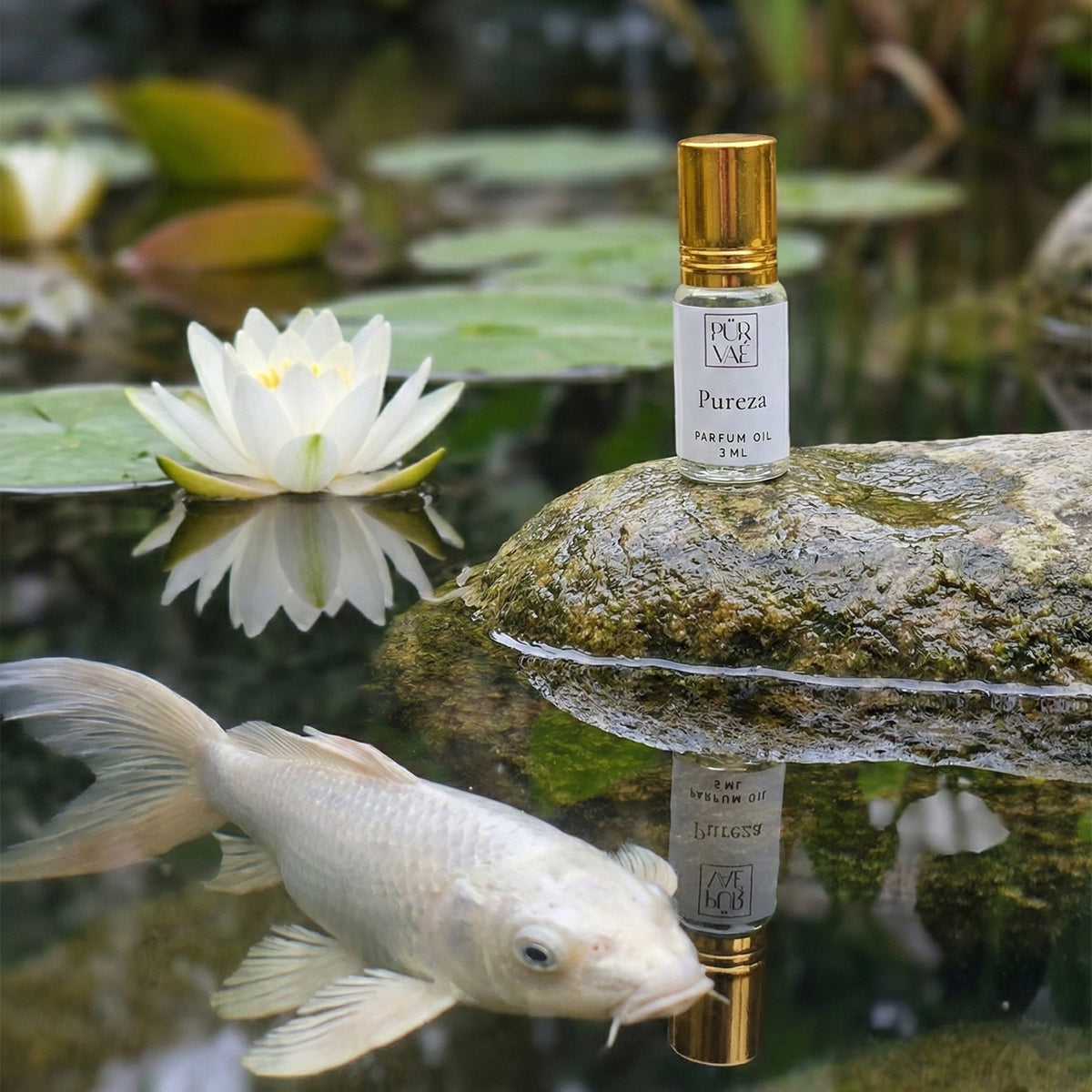 Pureza – White Oud, Lotus & Musk Parfum Oil Roll-On