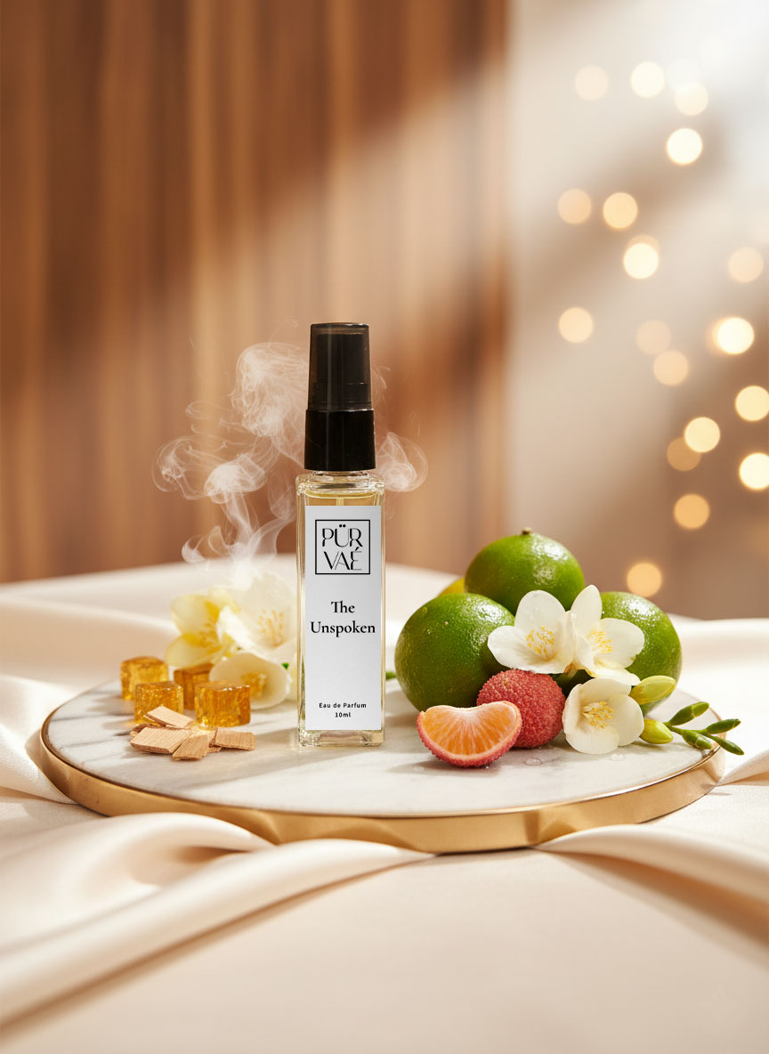 Purvae The Unspoken | Eau de Parfum Spray (10 ml, Unisex, 8+ hrs Long-Lasting)