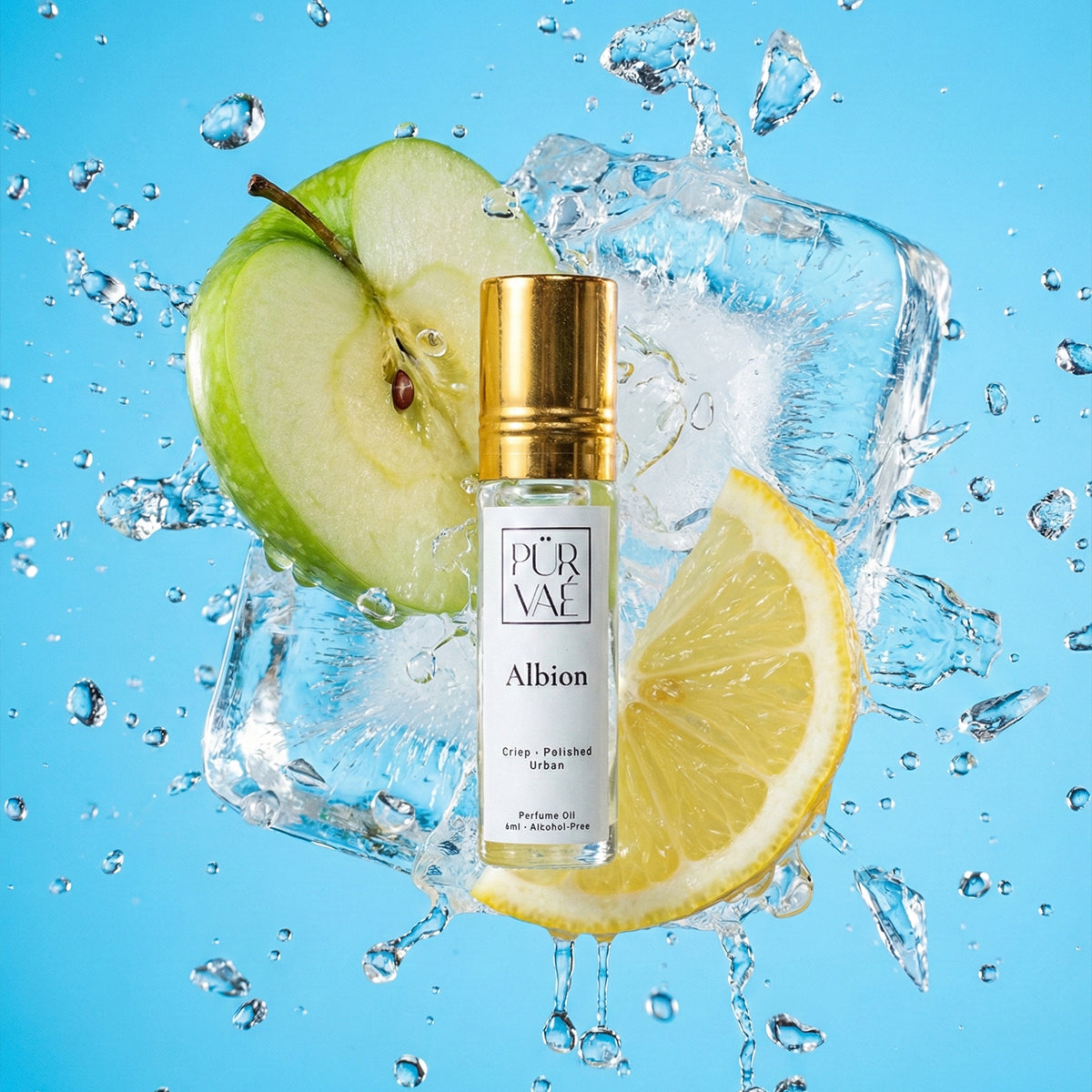Albion – Citrus, Lavender & Amber Parfum Oil Roll-On
