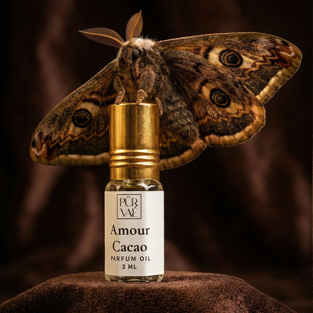 Amour Cacao – Dark Cocoa & Vanilla Parfum Oil Roll-On