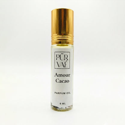 Amour Cacao – Dark Cocoa & Vanilla Parfum Oil Roll-On