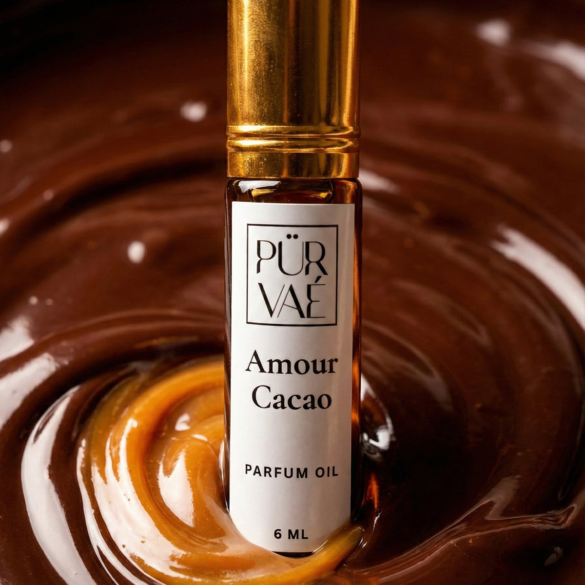 Amour Cacao – Dark Cocoa & Vanilla Parfum Oil Roll-On