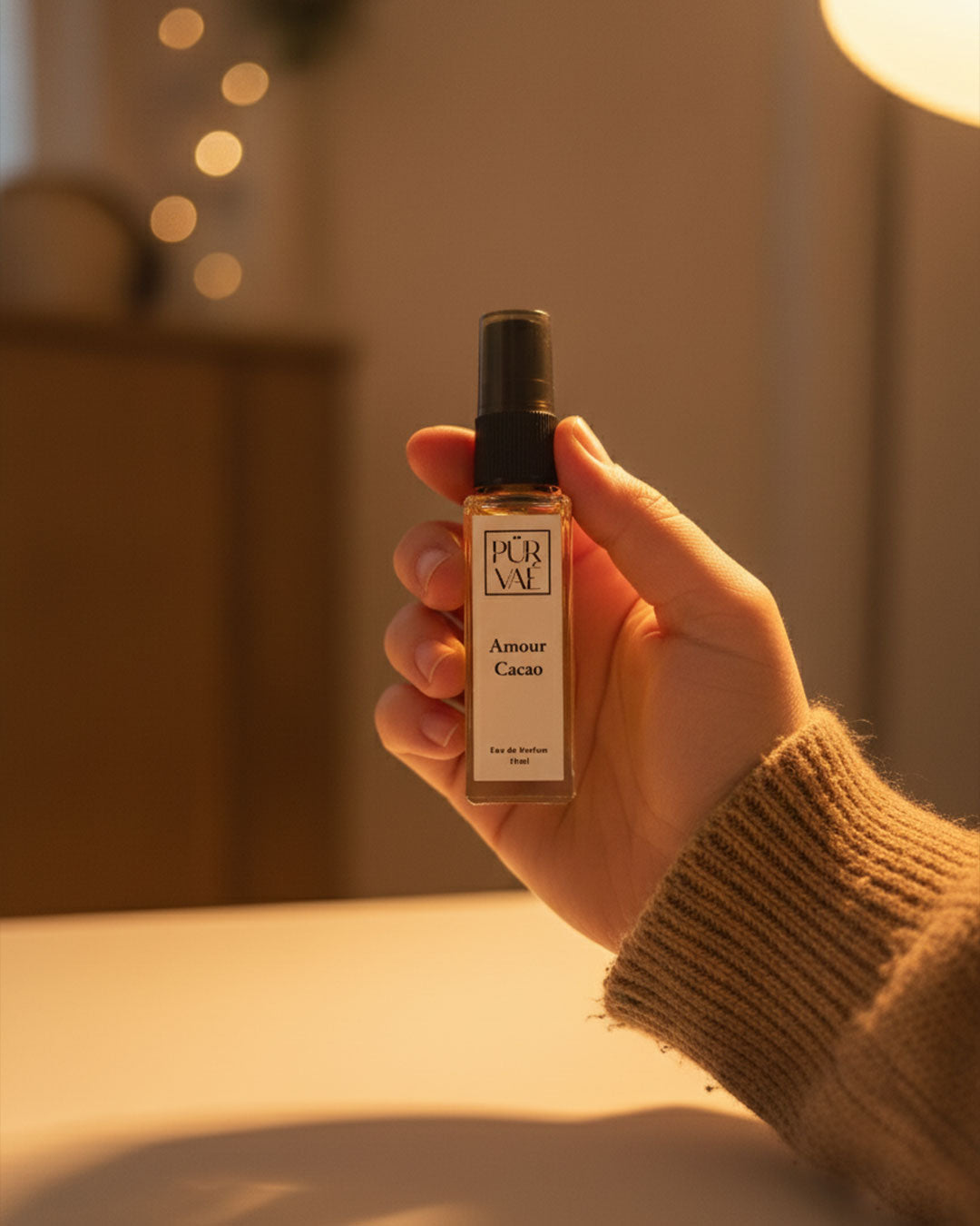 Purvae Cacao Luxe – Perfume Set of 3 (Gourmand Collectors) | Warm · Decadent · Cozy