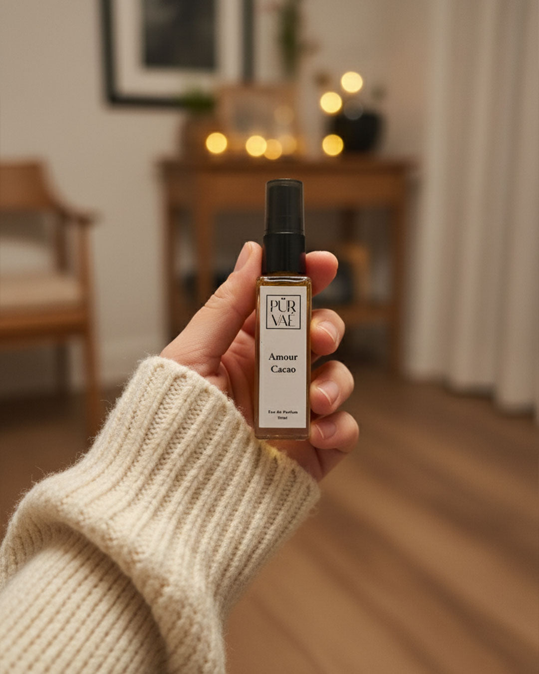 Purvae Cacao Luxe – Perfume Set of 3 (Gourmand Collectors) | Warm · Decadent · Cozy