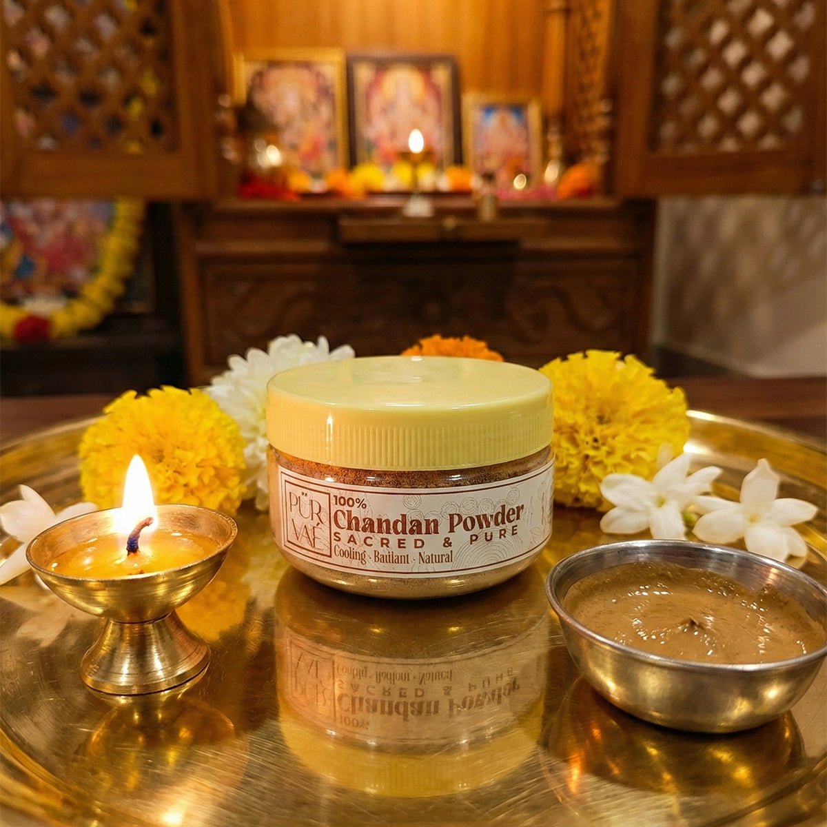 Purvae Pure Chandan Powder | 100% Natural Sandalwood