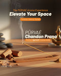 Purvae Chandan Prana | Heritage Incense Sticks (Natural Sandalwood, Long-Lasting)