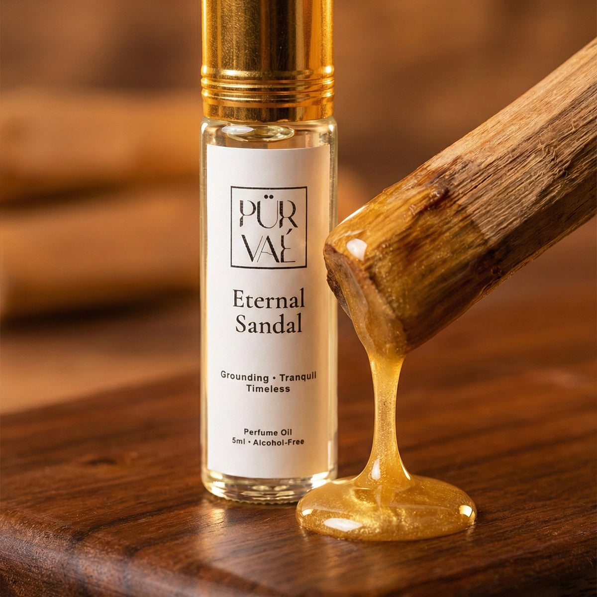 Purvae Eternal Sandal | Pure Parfum Oil