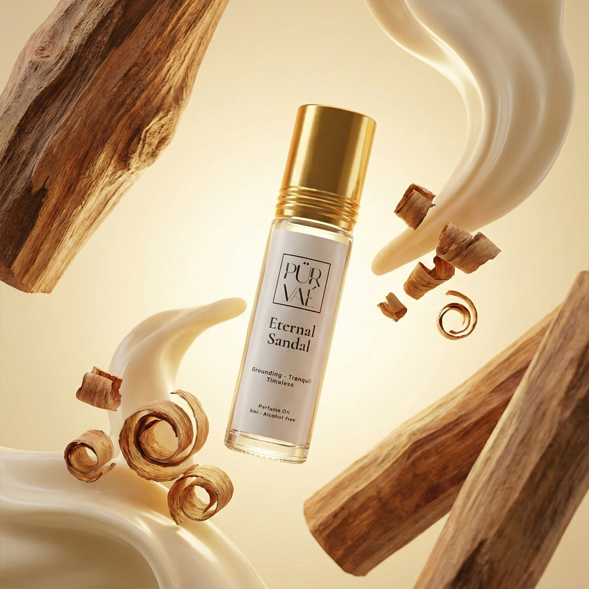 Purvae Eternal Sandal | Pure Parfum Oil
