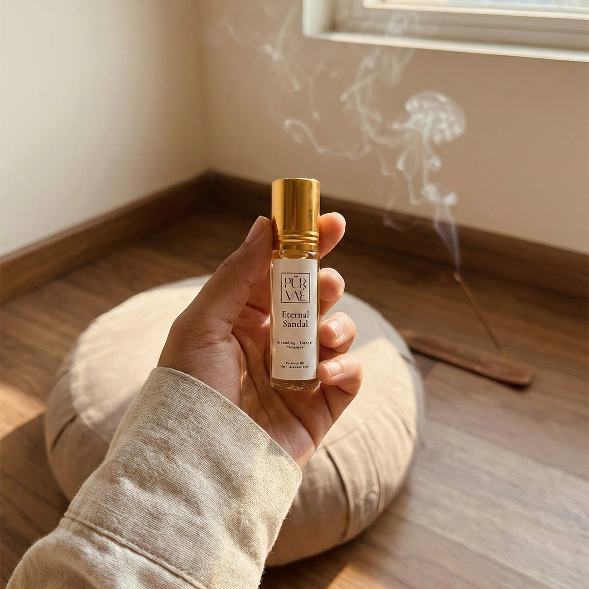 Purvae Eternal Sandal | Pure Parfum Oil
