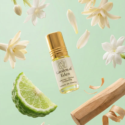 Garden of Eden – Jasmine & Tuberose Parfum Oil Roll-On