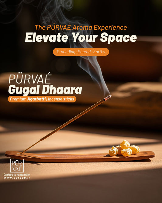 Gugal Dhaara | Heritage Incense Sticks (Earthy Resin, Long-Lasting)