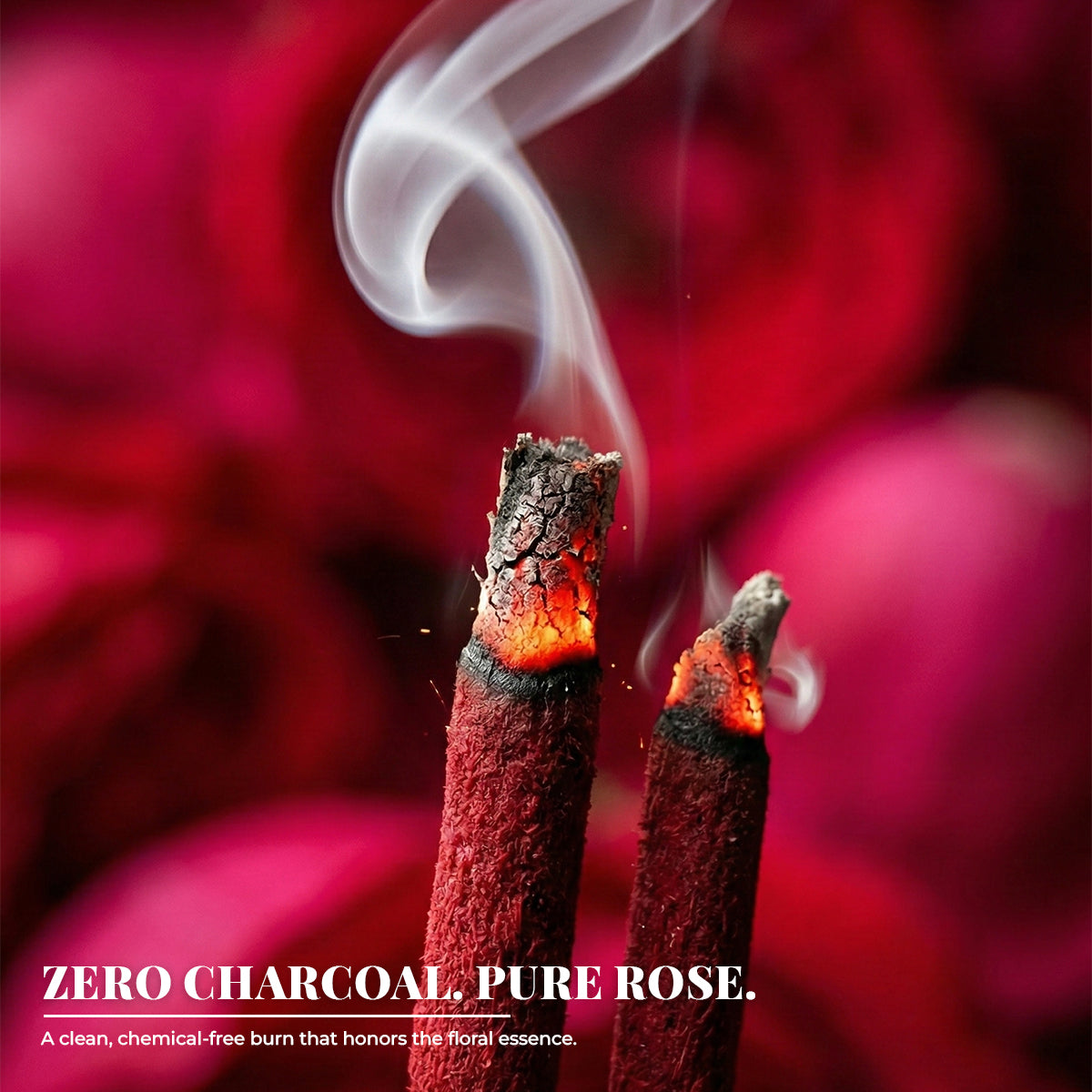 Purvae Gul Mehka | Heritage Incense Sticks (Wild Rose, Long-Lasting)