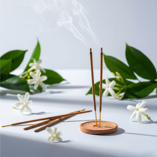 Jasmine Saaj | Heritage Incense Sticks (Fresh Jasmine, Long-Lasting)