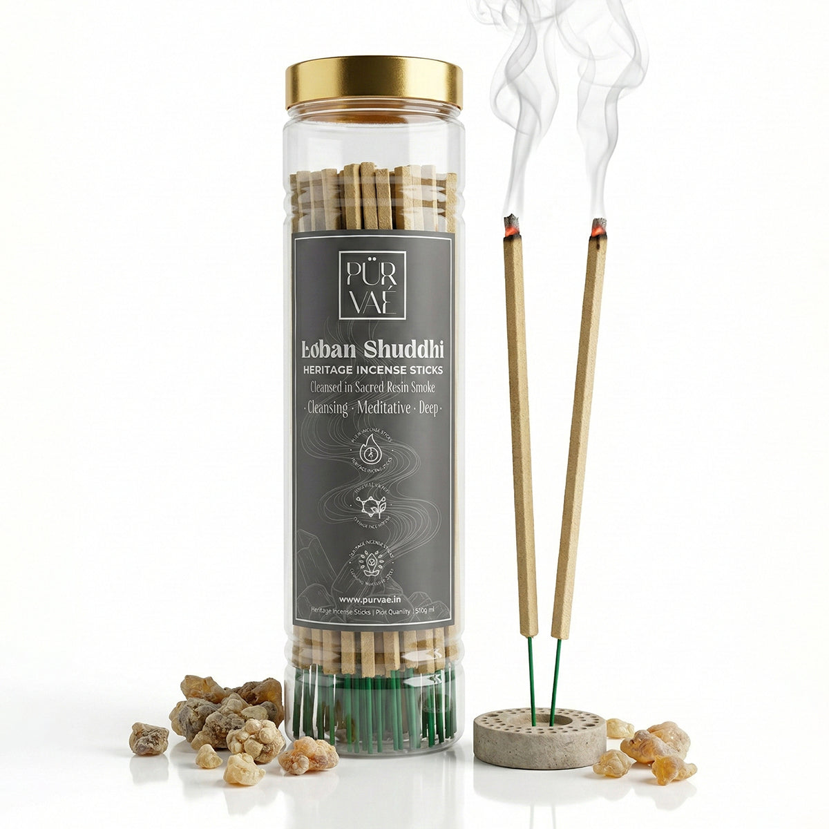 Purvae Loban Shuddhi | Heritage Incense Sticks (Sacred Resin, Long-Lasting)