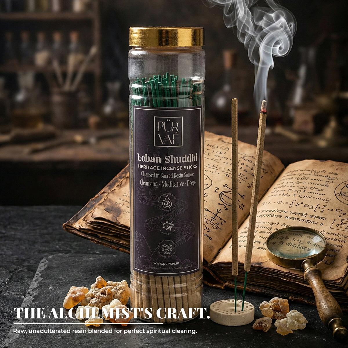 Purvae Loban Shuddhi | Heritage Incense Sticks (Sacred Resin, Long-Lasting)