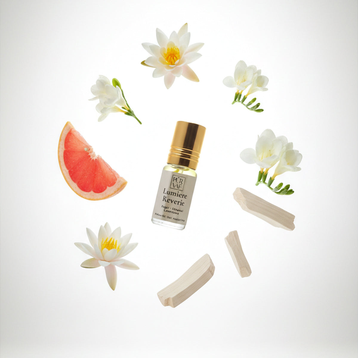 Lumiere Reverie – Freesia & Musk Parfum Oil Roll-On