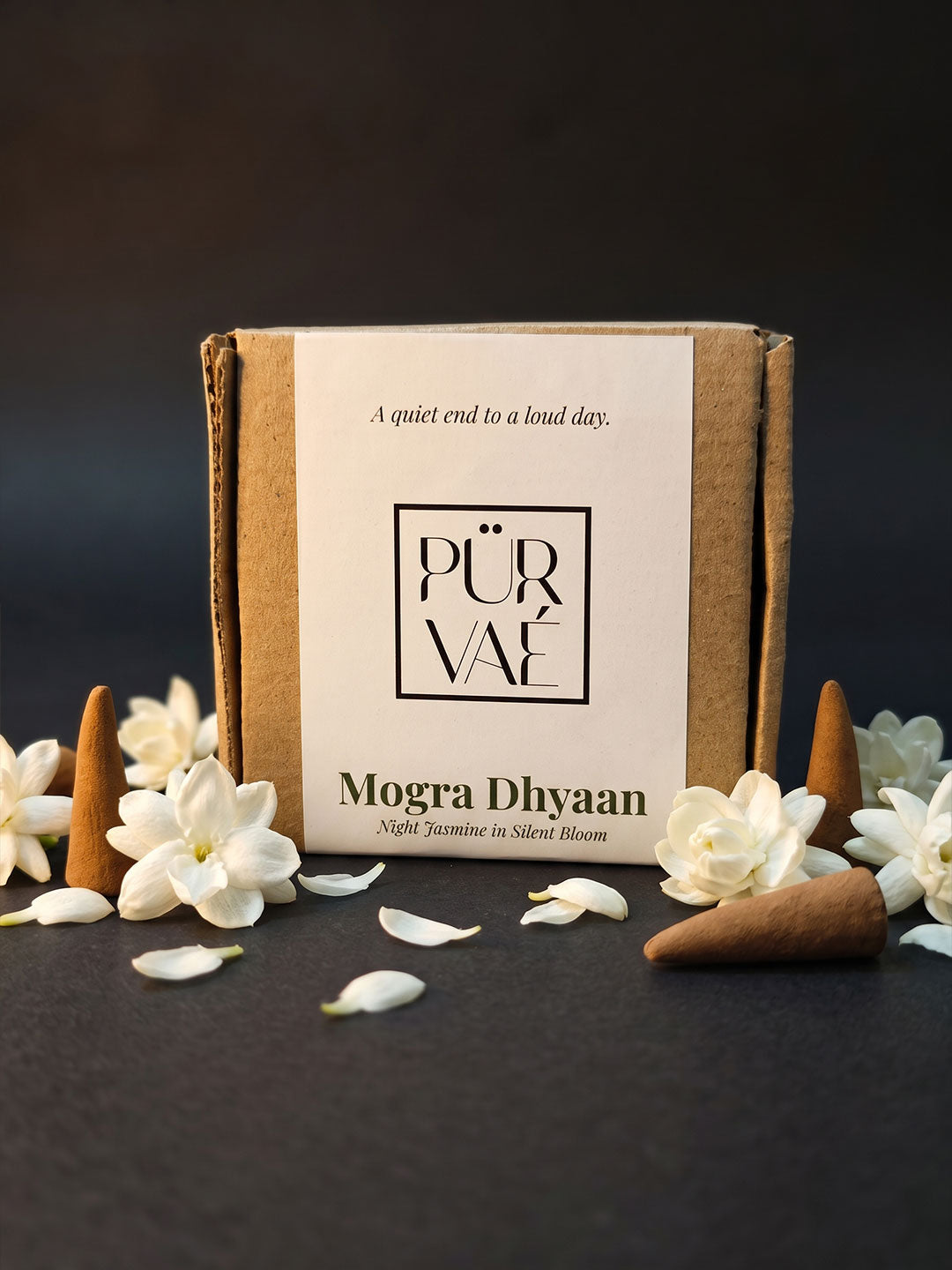 Mogra Dhyaan — Night Jasmine Dhoop Cones