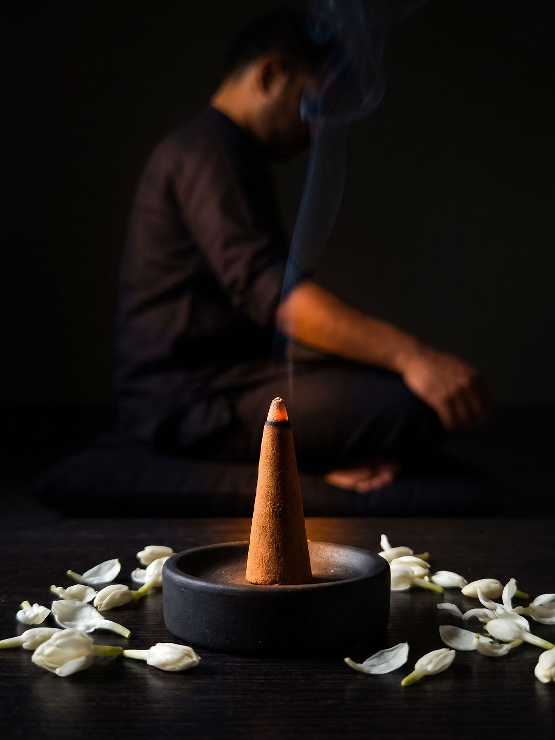 Mogra Dhyaan — Night Jasmine Dhoop Cones