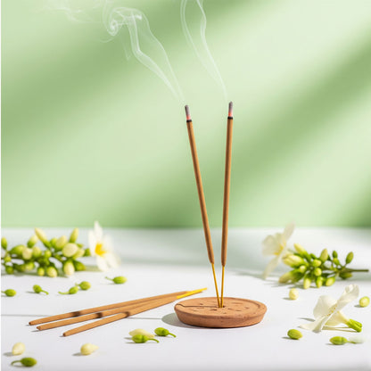 Mogra Tranquil | Essential Incense Sticks (Night-Blooming Jasmine, Soothing & Serene)