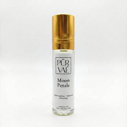Moon Petals – Rich Jasmine & Sandalwood Parfum Oil