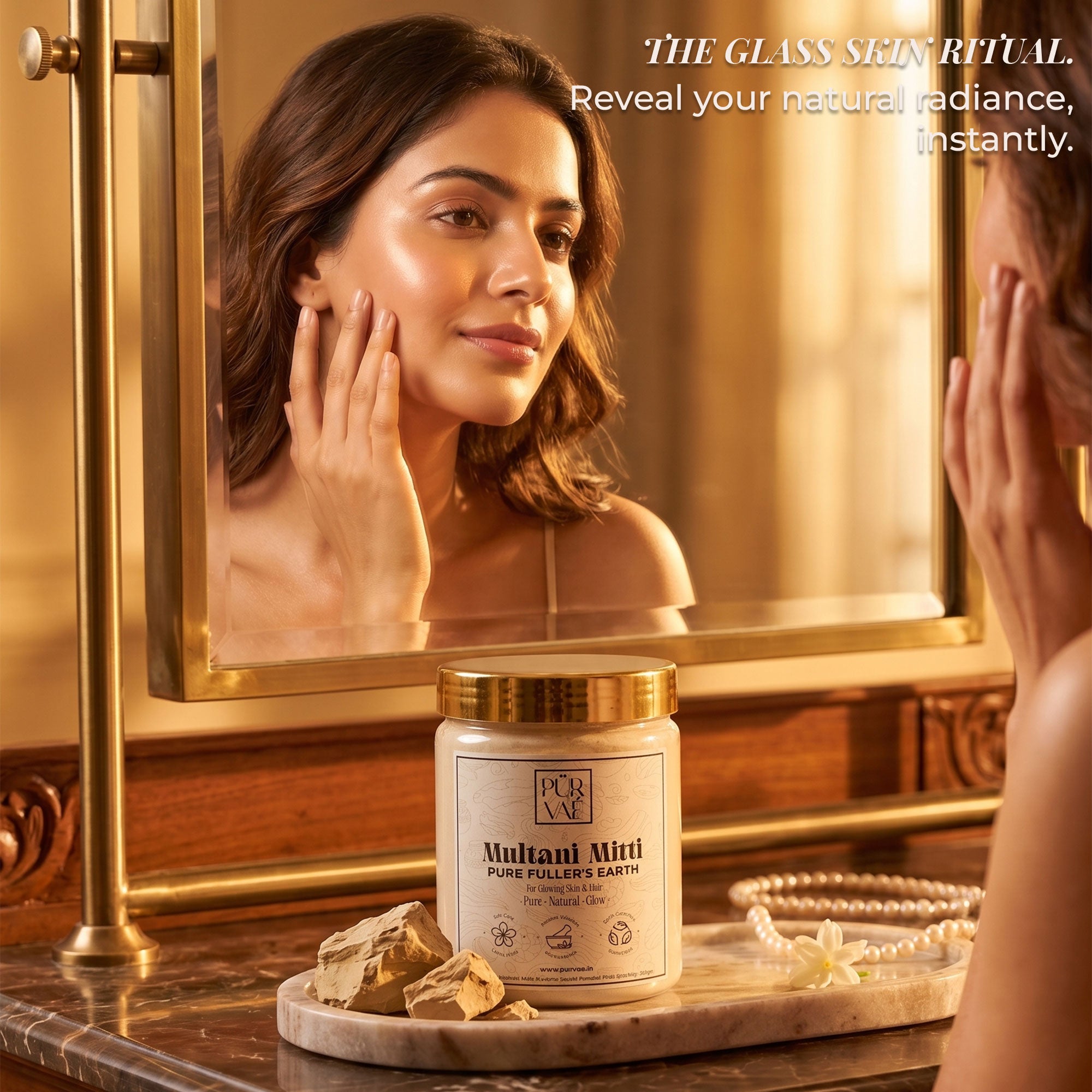 Purvae Multani Mitti | Pure Fuller's Earth Powder