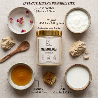Multani Mitti | Pure Fuller's Earth Powder