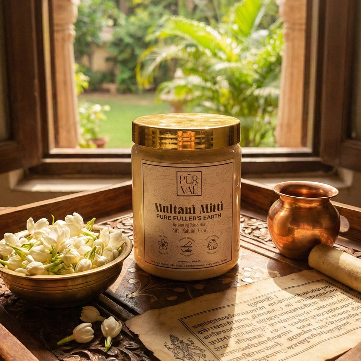 Purvae Multani Mitti | Pure Fuller's Earth Powder