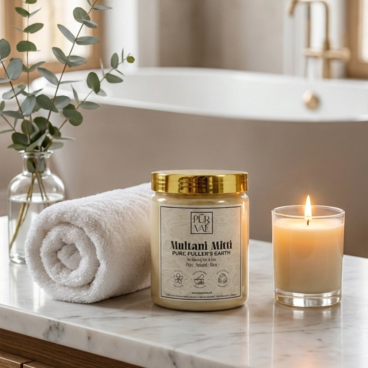 Purvae Multani Mitti | Pure Fuller's Earth Powder