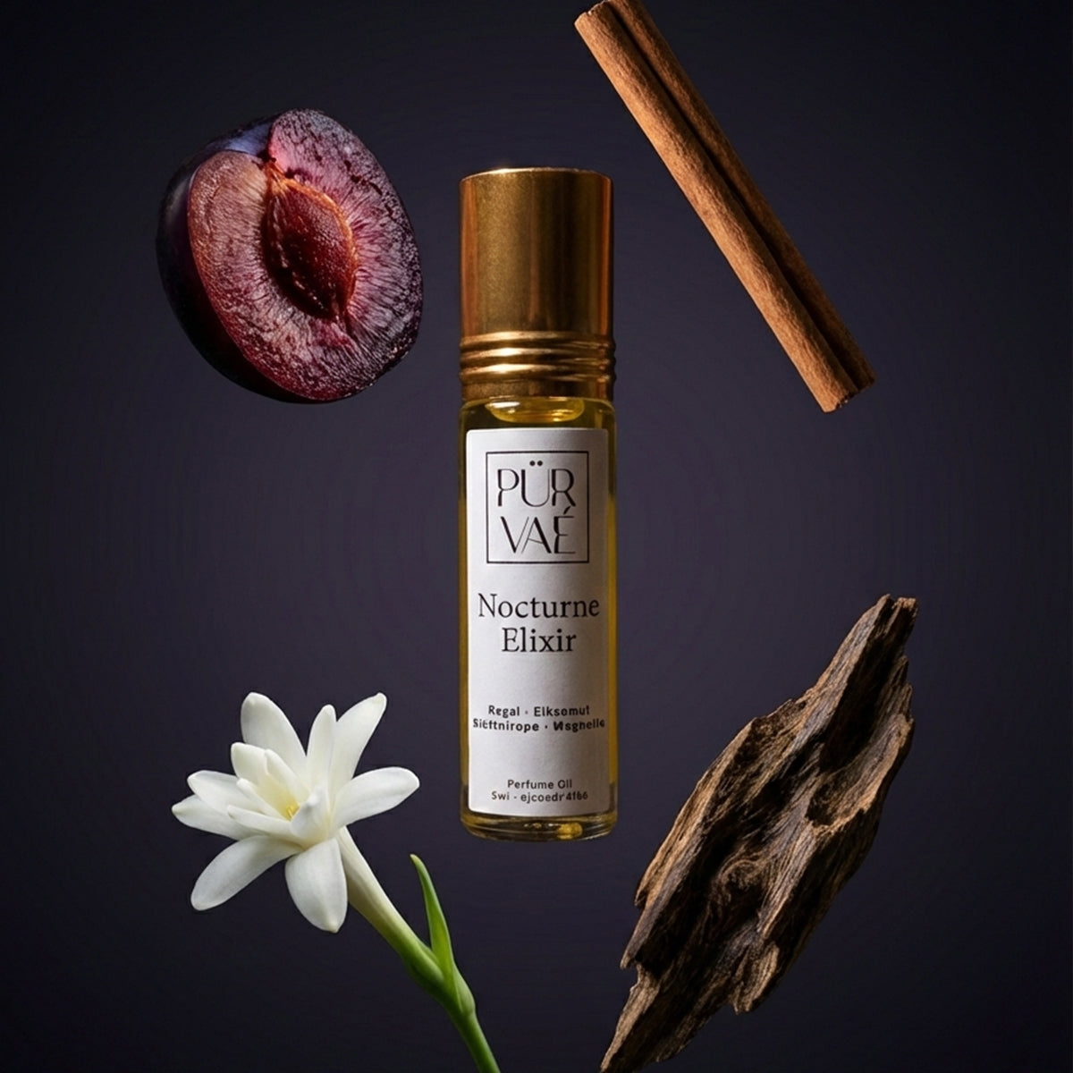 Purvae Nocturne Elixir | Pure Parfum Oil