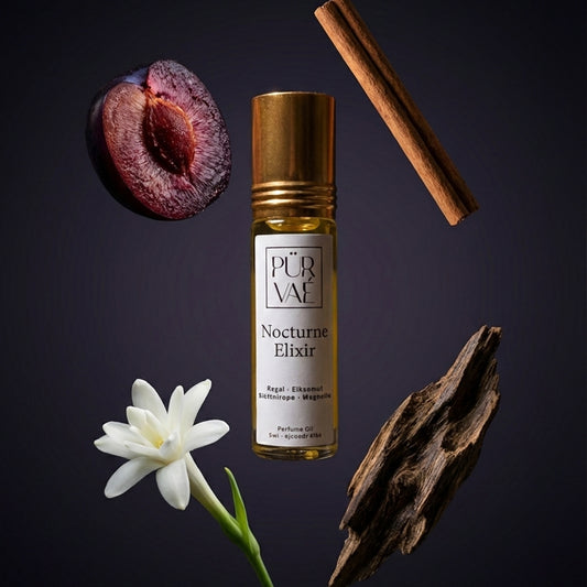 Nocturne Elixir – Tuberose & Myrrh Resin Parfum Oil