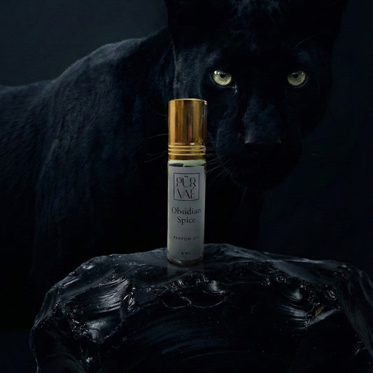 Obsidian Spice parfum oil (set holds the 3 ml)
