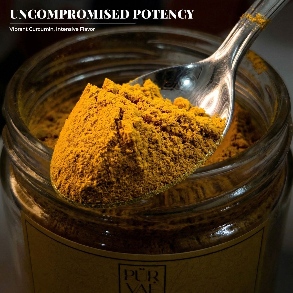 Purvae Pure Haldi Powder | High-Potency Farm-Sourced Turmeric