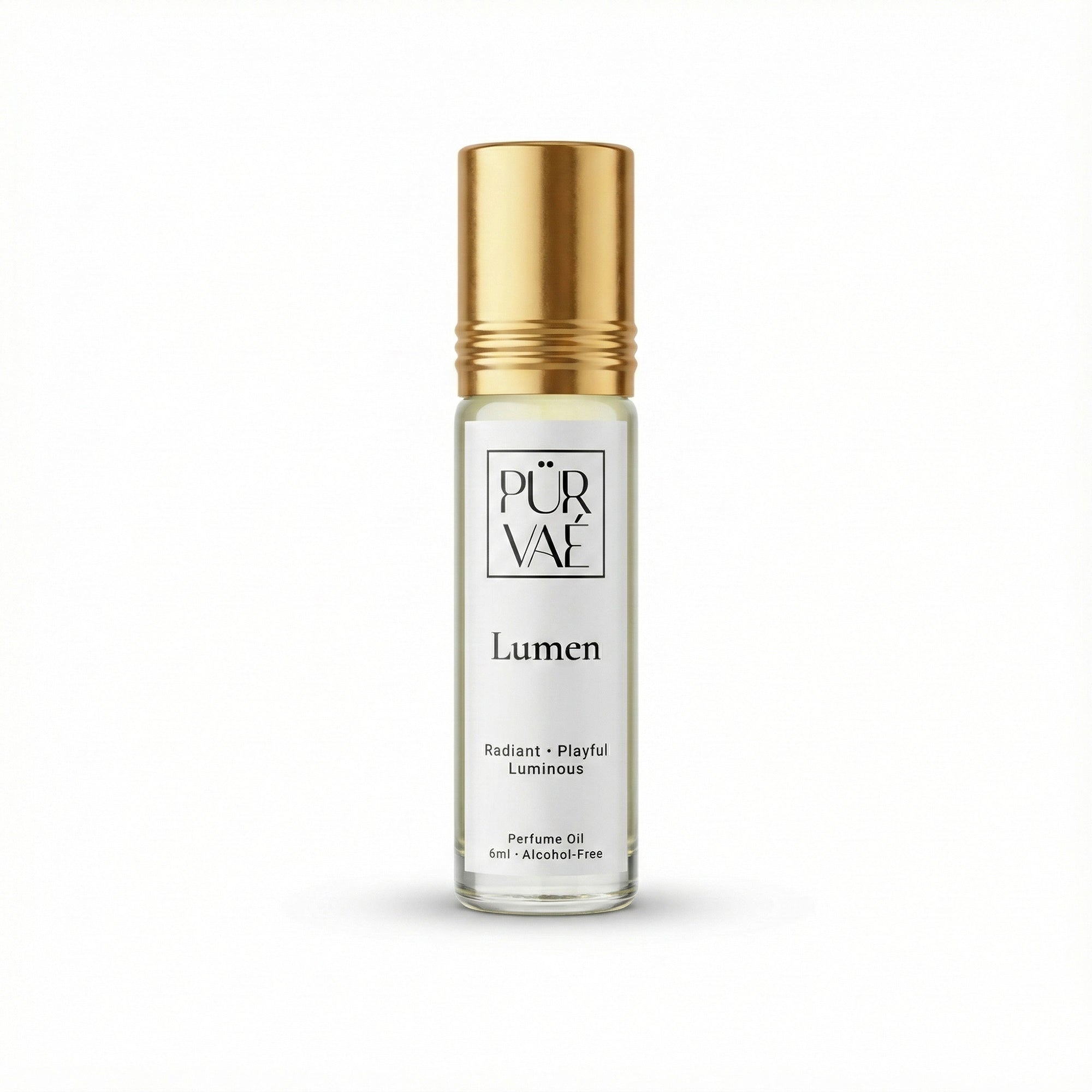 Purvae Lumen | Roll-On Pure Perfume Oil (Unisex, 48 hrs Long-Lasting)