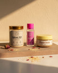 Purvae Ritual Lab | Multani Mitti, Sandalwood Powder & Rosewater Face Pack Collection
