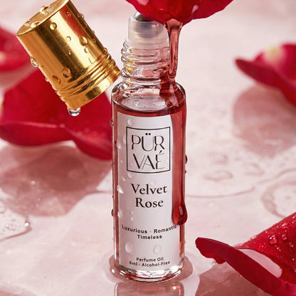 Velvet Rose – Damask Rose & Sandalwood Parfum Oil Roll-On