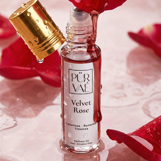 Velvet Rose – Damask Rose & Sandalwood Parfum Oil Roll-On