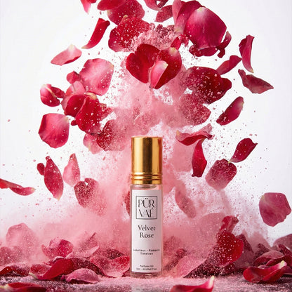 Velvet Rose – Damask Rose & Sandalwood Parfum Oil Roll-On