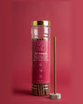 Gul Aangan Rose Dhoop Sticks | Bambooless, 200 g Jar (~40 Long Sticks)