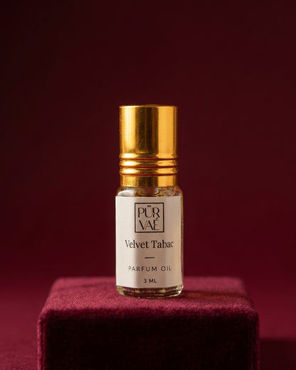 Velvet Tabac parfum oil, 3 ml roll-on bottle